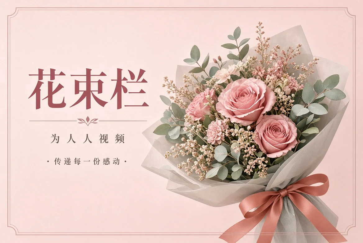 人人视频花束栏内容图
