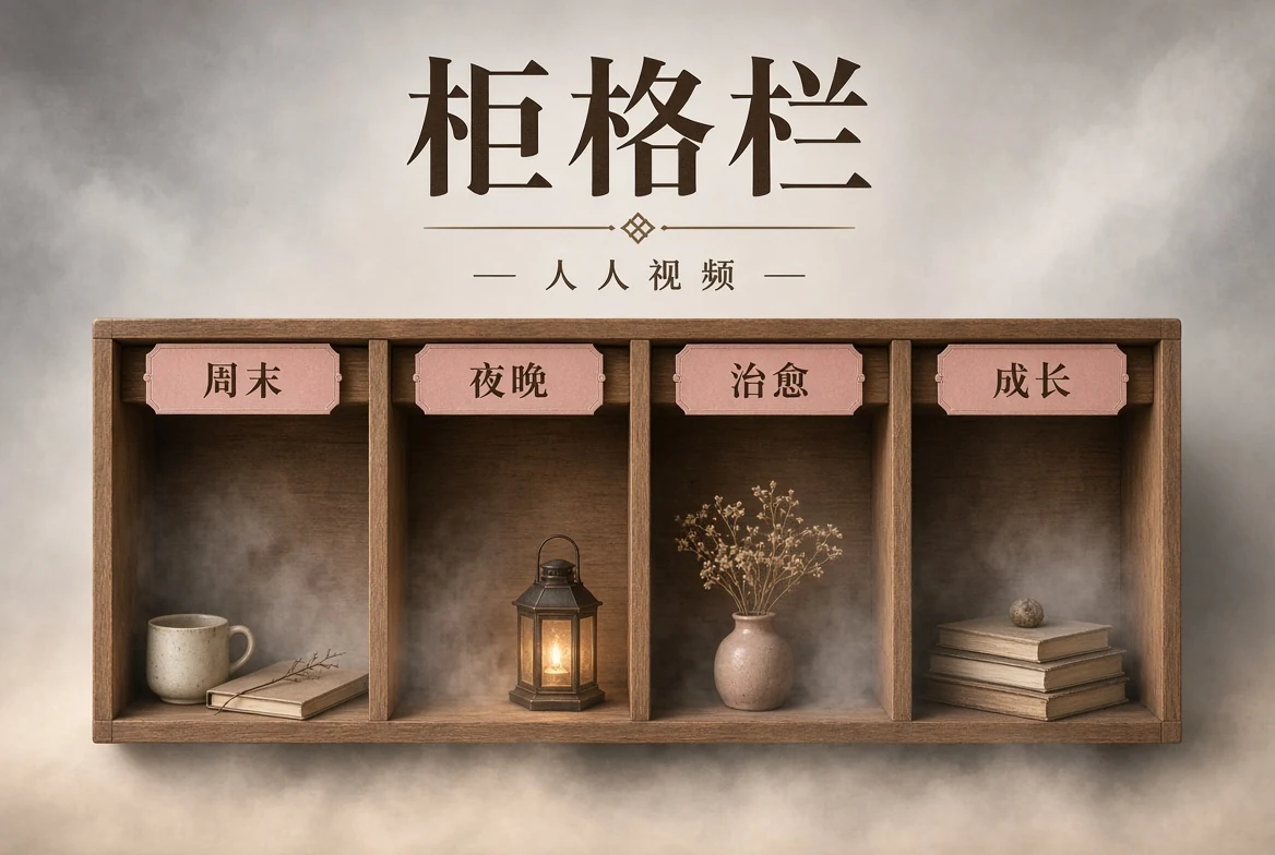 人人视频柜格栏内容图