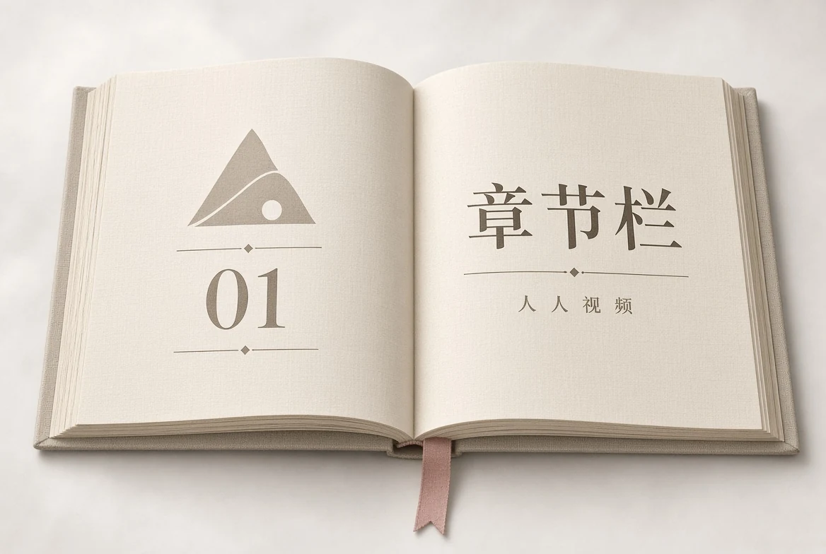 人人视频章节栏内容图